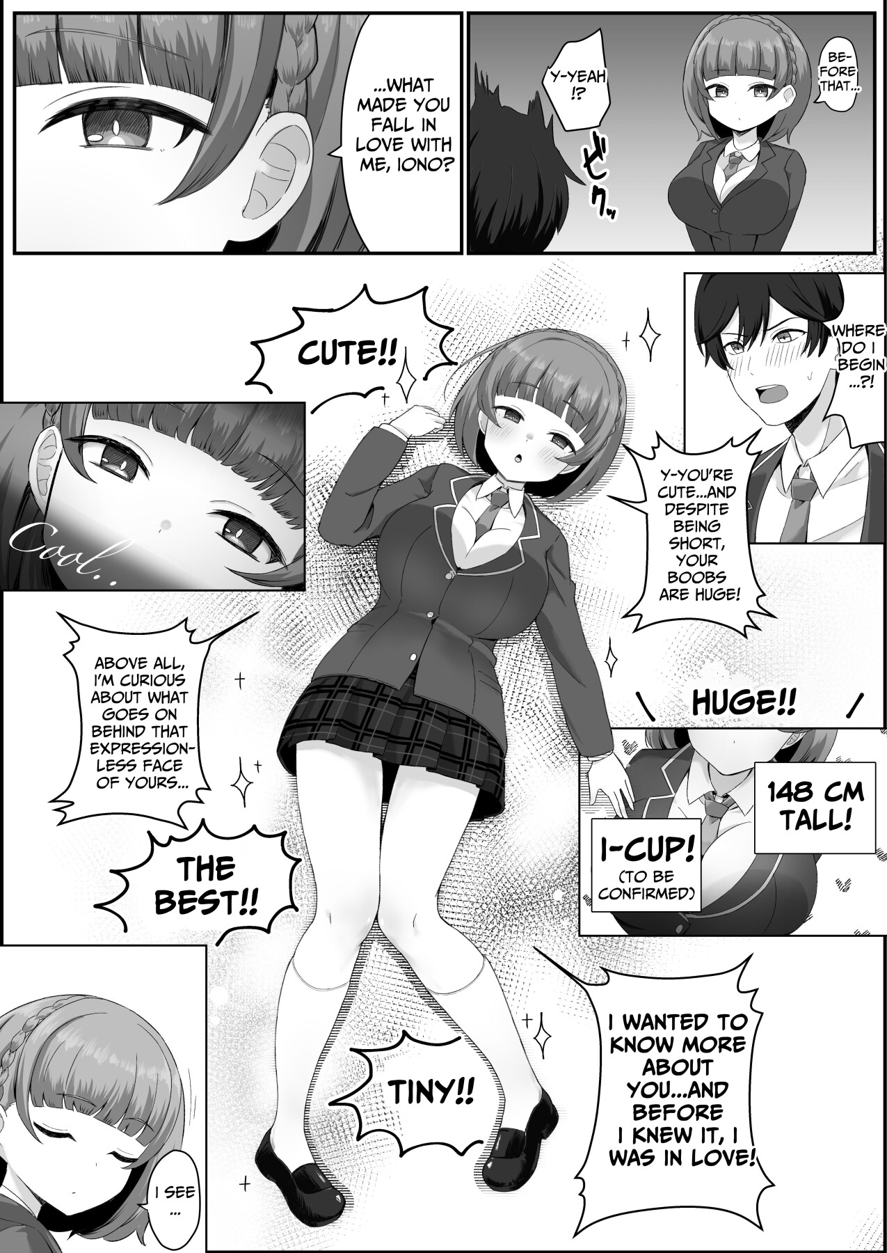 Hentai Manga Comic-I Found Out That My Cool, Short, Deadpan Girlfriend Has A Smell Fetish!-Read-6